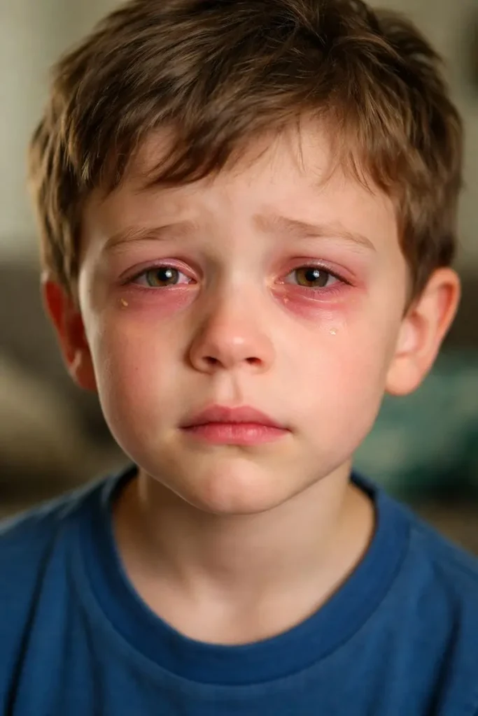 conjuntivitis en niños