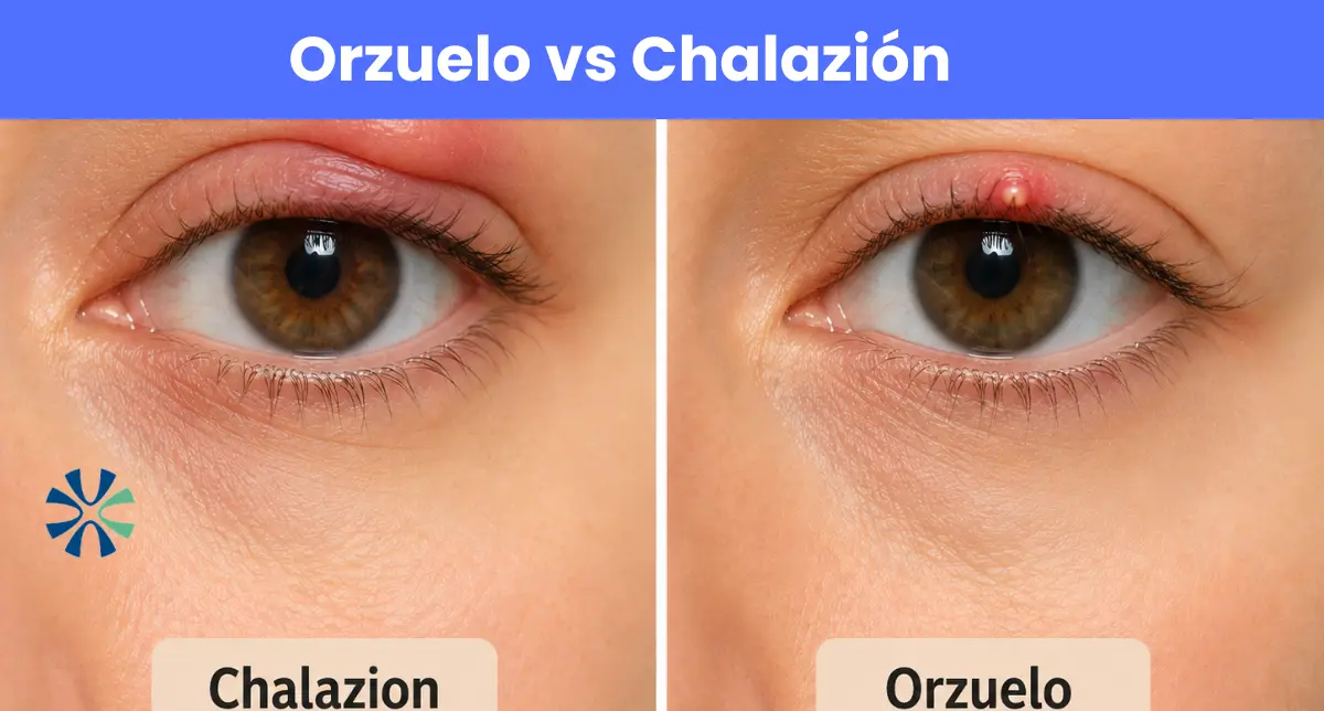 Orzuelo vs Chalazion